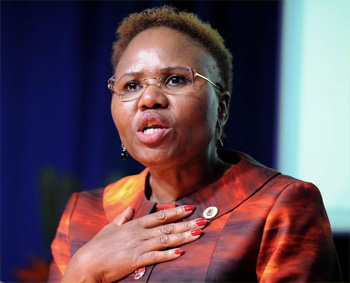Minister of Small Business Development Lindiwe Zulu 